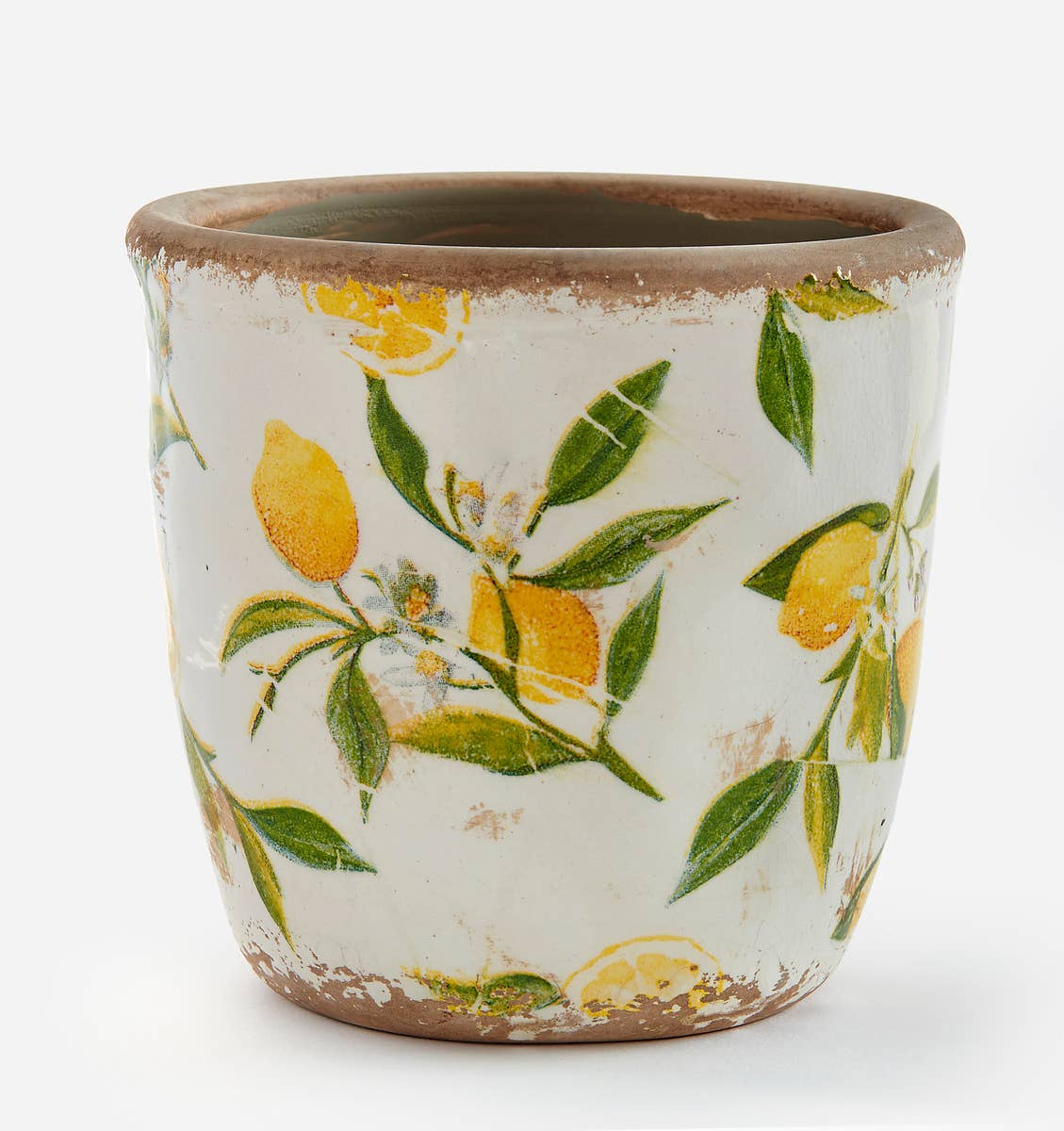 Maison - Stoneware Lemon Planter - Small