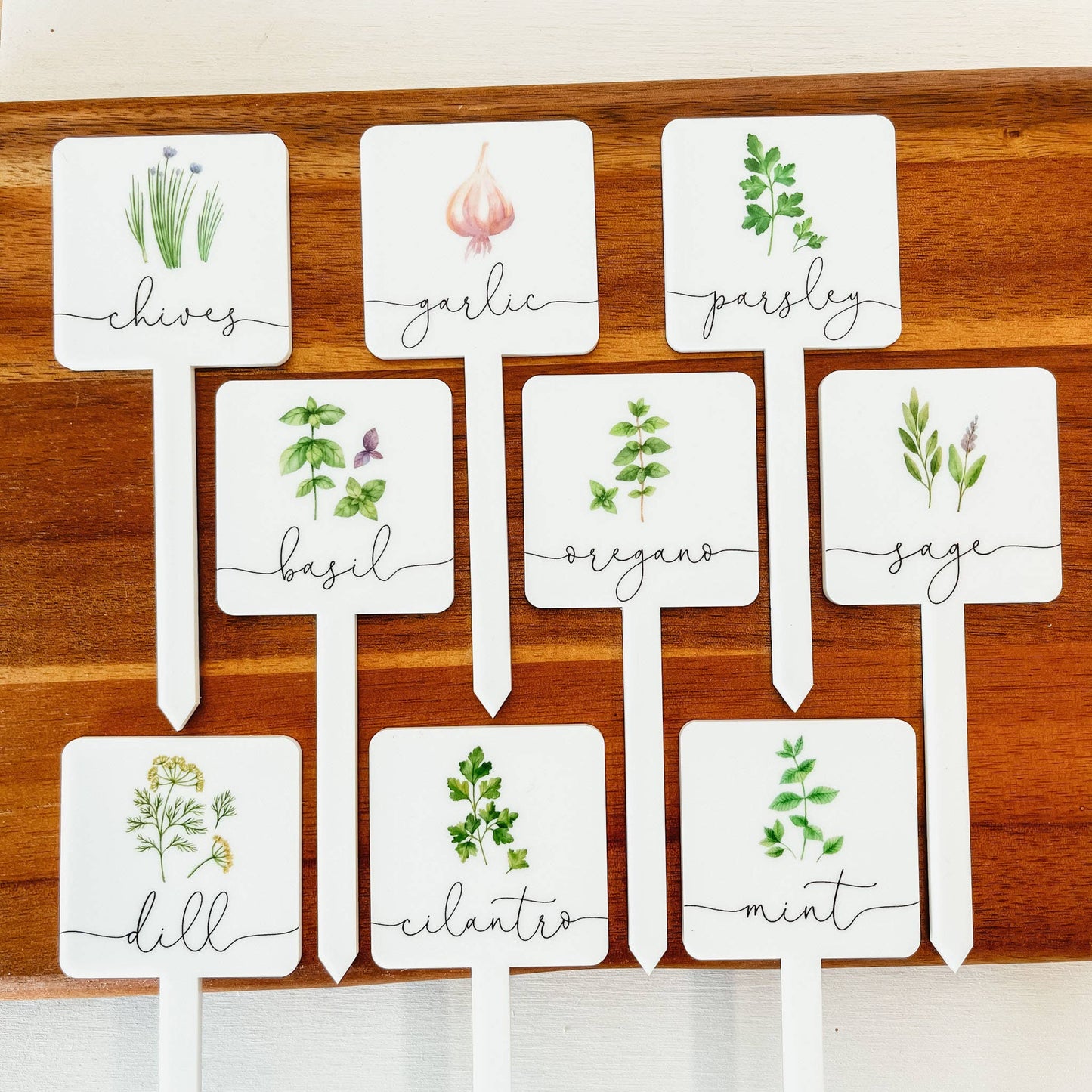 Herb Garden Marker - 13 Varieties