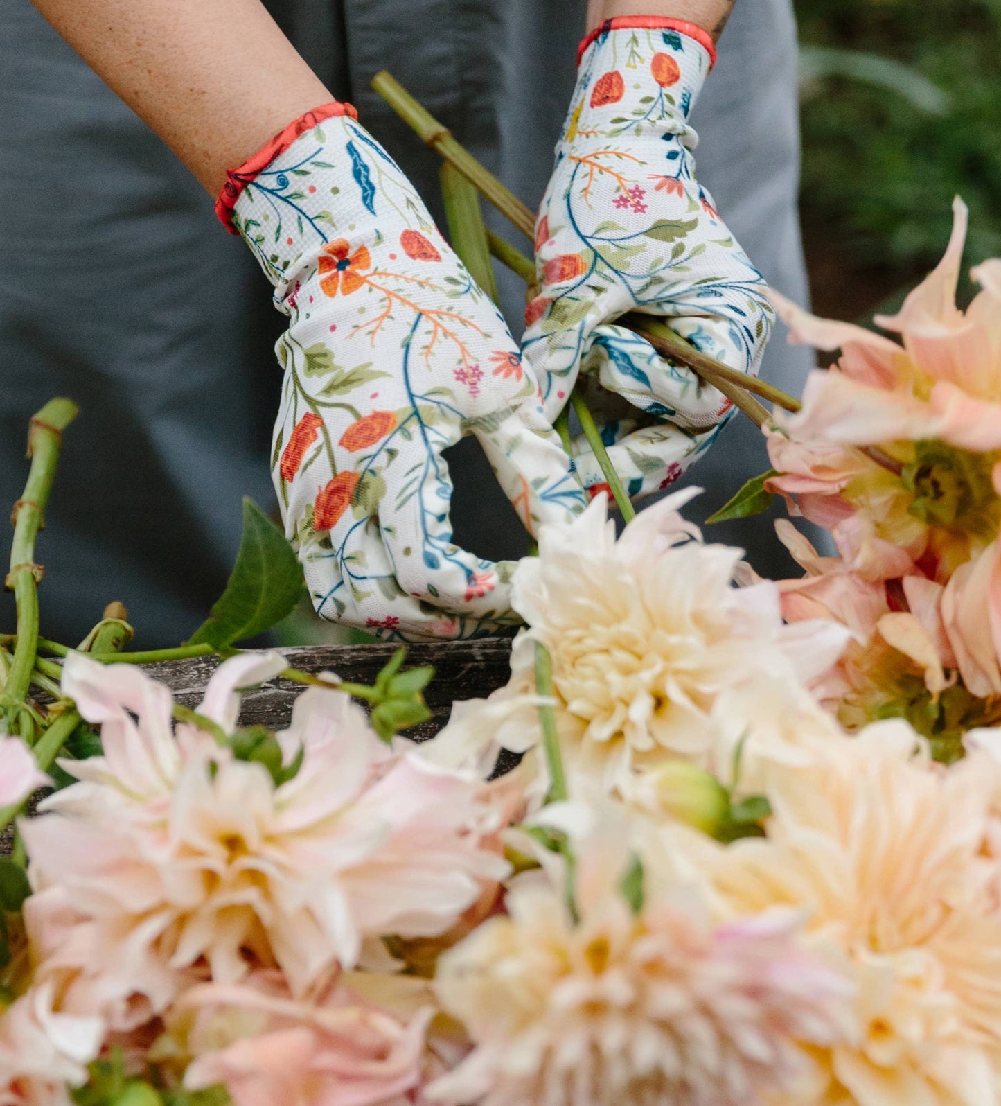 Nitrile Weeder Gloves