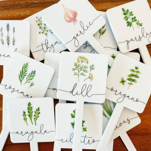 Herb Garden Marker - 13 Varieties